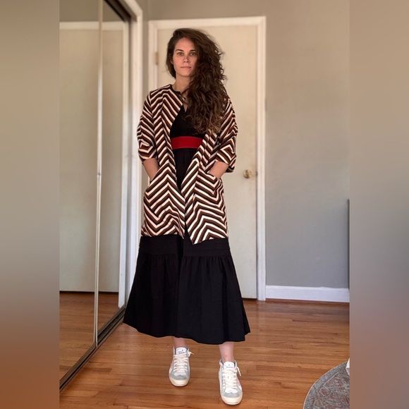 ANTHROPOLOGIE Somerset Maxi Dress EUC - Picture 6 of 7